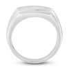 Thumbnail Image 3 of Men's Diamond Ring 1 ct tw Round-cut 10K White Gold