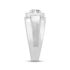 Thumbnail Image 2 of Men's Diamond Ring 1 ct tw Round-cut 14K White Gold