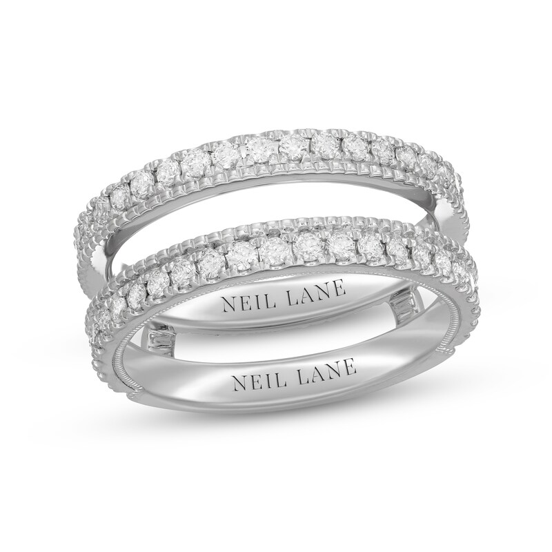 Neil Lane Diamond Enhancer Ring 3/4 ct tw Round-cut 14K White Gold