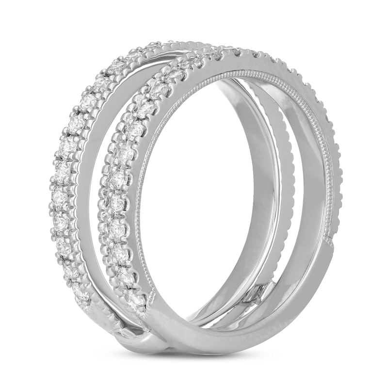 Neil Lane Diamond Enhancer Ring 3/4 ct tw Round-cut 14K White Gold