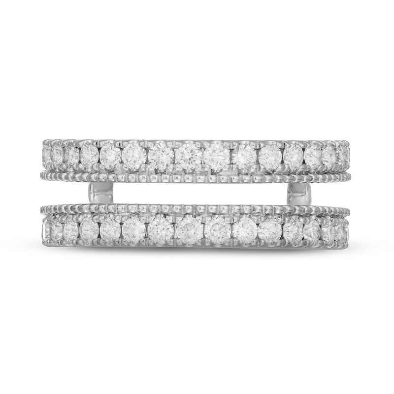Neil Lane Diamond Enhancer Ring 1 ct tw Round-cut 14K White Gold - Size 7