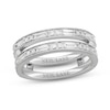 Thumbnail Image 1 of Neil Lane Diamond Enhancer Ring 1 ct tw Round & Baguette-cut 14K White Gold