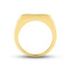 Men's Diamond Wedding Band 1 ct tw Round-cut 10K Yellow Gold