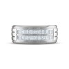 Thumbnail Image 2 of Men's Diamond Wedding Band 1 ct tw Square-cut 10K White Gold