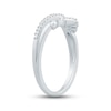 Thumbnail Image 1 of Diamond Enhancer Ring 1/4 ct tw Round-cut 14K White Gold