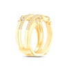 Diamond Enhancer Ring 5/8 ct tw Round-cut 14K Yellow Gold