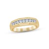 Thumbnail Image 1 of Now + Forever Men's Diamond Wedding Band 1/2 ct tw Round-cut 10K Yellow Gold