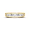 Thumbnail Image 3 of Now + Forever Men's Diamond Wedding Band 1/2 ct tw Round-cut 10K Yellow Gold