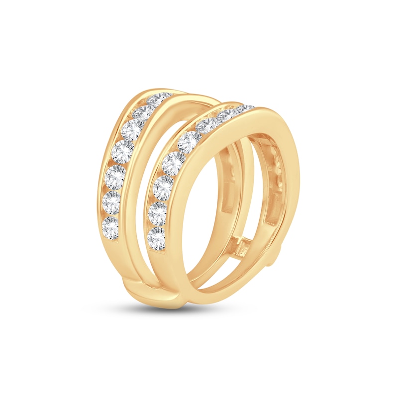 Main Image 2 of Now + Forever Diamond Enhancer Ring 2 ct tw Round-cut 14K Yellow Gold