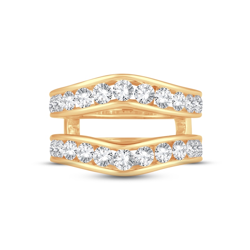 Main Image 3 of Now + Forever Diamond Enhancer Ring 2 ct tw Round-cut 14K Yellow Gold