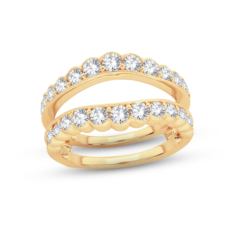 Main Image 1 of Now + Forever Diamond Enhancer Ring 1-1/4 ct tw Round-cut 14K Yellow Gold