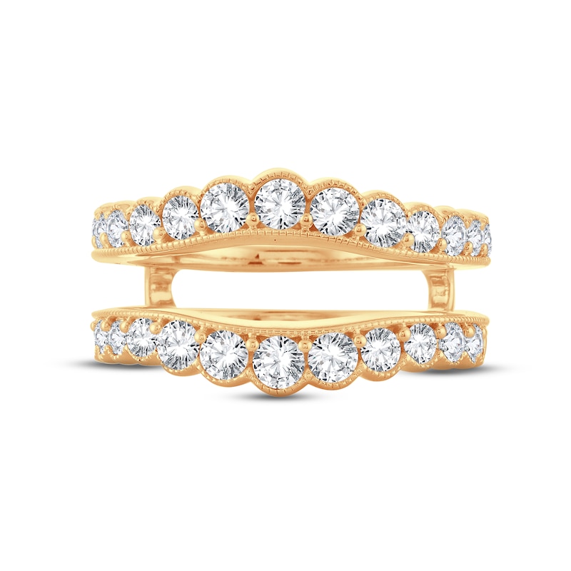 Main Image 3 of Now + Forever Diamond Enhancer Ring 1-1/4 ct tw Round-cut 14K Yellow Gold