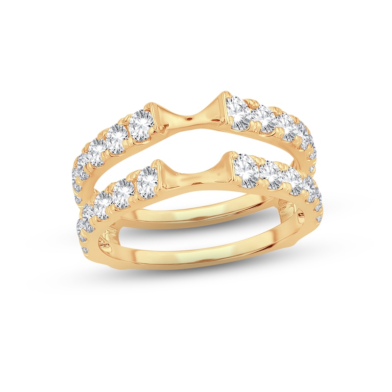 Main Image 1 of Now + Forever Diamond Enhancer Ring 1-1/2 ct tw Round-cut 14K Yellow Gold