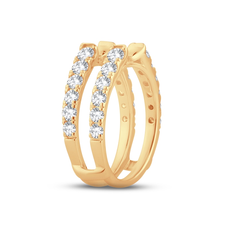 Main Image 2 of Now + Forever Diamond Enhancer Ring 1-1/2 ct tw Round-cut 14K Yellow Gold