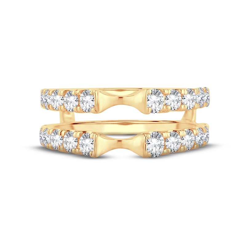 Main Image 3 of Now + Forever Diamond Enhancer Ring 1-1/2 ct tw Round-cut 14K Yellow Gold