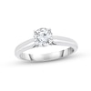 Thumbnail Image 0 of Diamond Solitaire Ring 1 ct tw Round-cut 10K White Gold (K/I2)