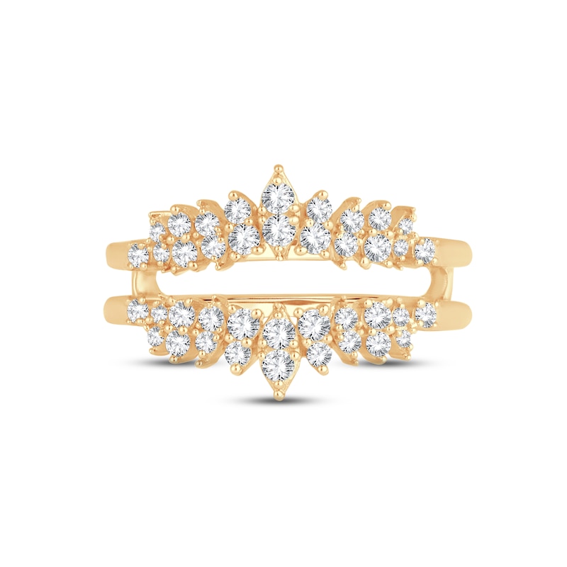 Main Image 3 of Now + Forever Diamond Enhancer Ring 1/2 ct tw Round-cut 14K Yellow Gold