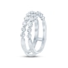 Thumbnail Image 2 of Now + Forever Diamond Enhancer Ring 1 ct tw Round-cut 14K White Gold