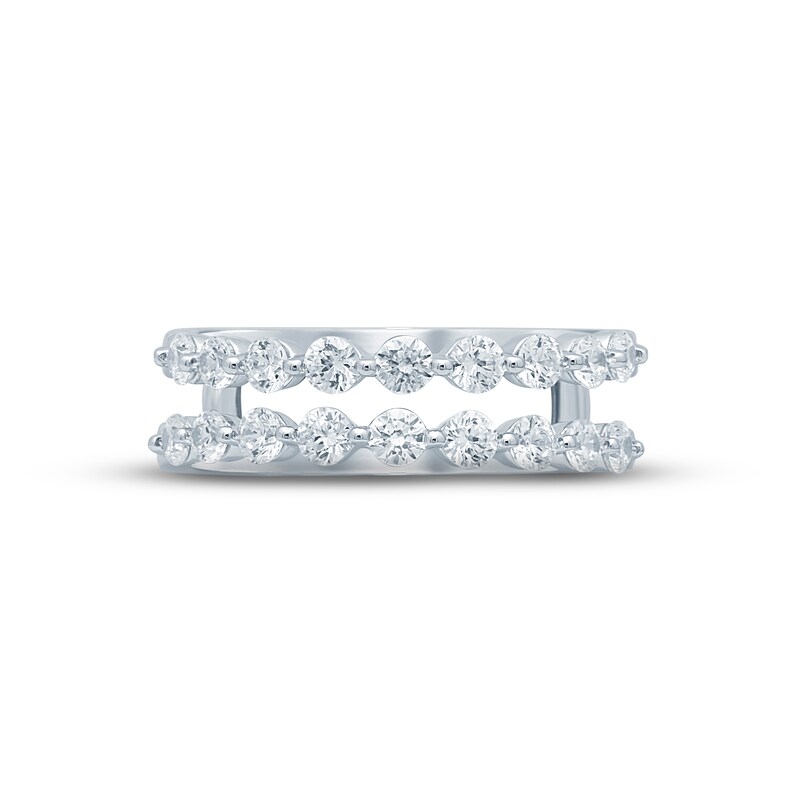 Main Image 3 of Now + Forever Diamond Enhancer Ring 1 ct tw Round-cut 14K White Gold