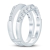 Thumbnail Image 2 of Now + Forever Diamond Enhancer Ring 1 ct tw Round-cut 14K White Gold