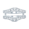 Thumbnail Image 3 of Now + Forever Diamond Enhancer Ring 1 ct tw Round-cut 14K White Gold