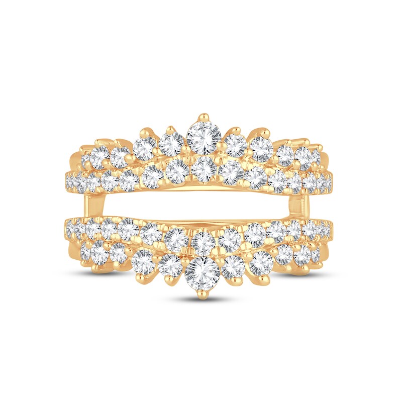 Main Image 3 of Now + Forever Diamond Enhancer Ring 1-1/4 ct tw Round-cut 14K Yellow Gold