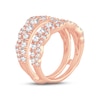 Thumbnail Image 2 of Now + Forever Diamond Enhancer Ring 2 ct tw Round-cut 14K Rose Gold
