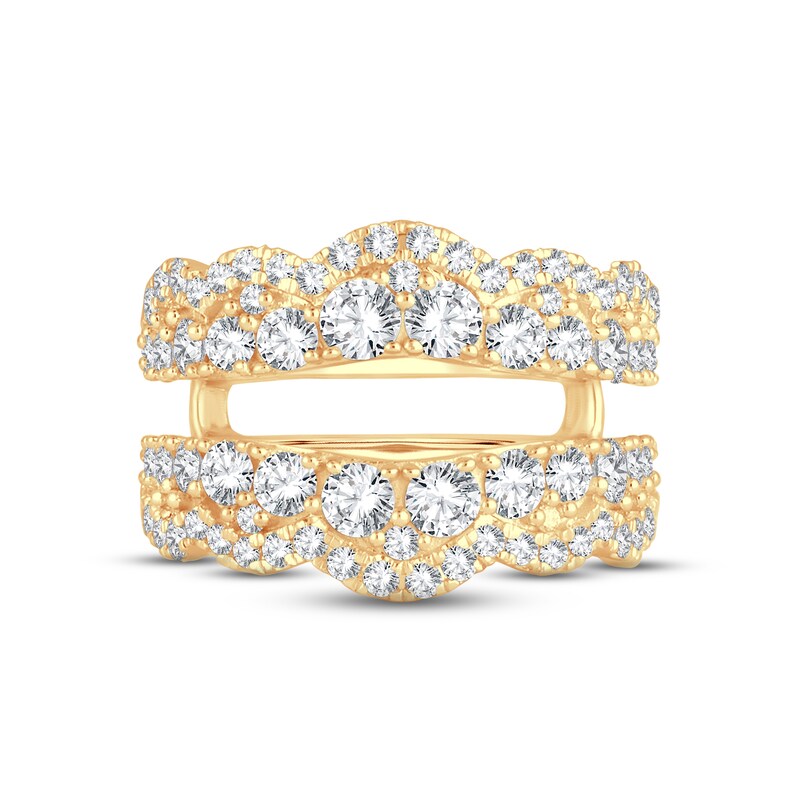 Main Image 3 of Now + Forever Diamond Enhancer Ring 2 ct tw Round-cut 14K Yellow Gold
