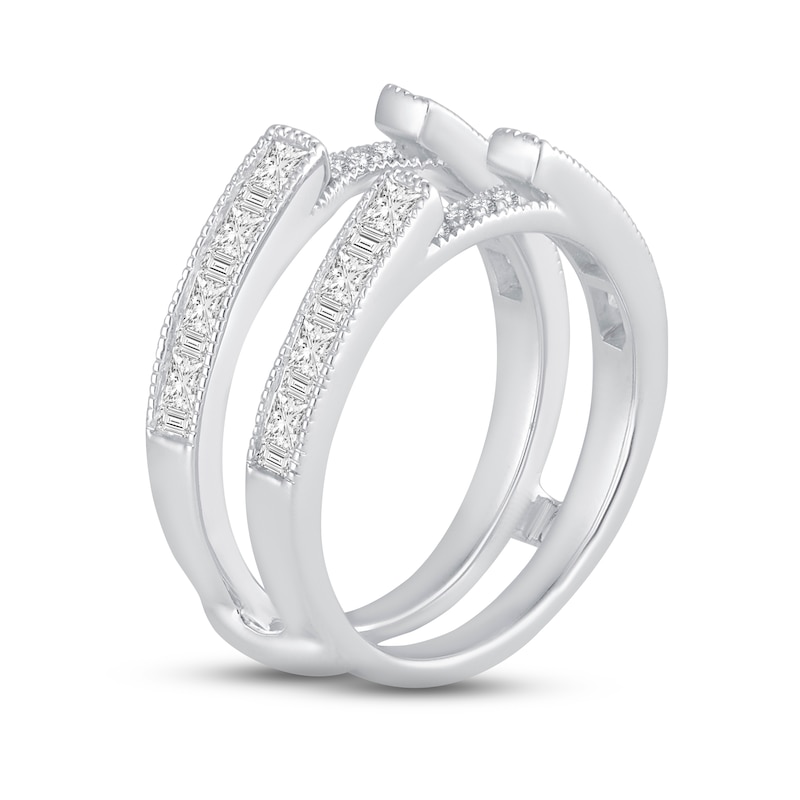 4 Prong Round Tennis Necklace - 14k White Gold, 5.00 Ct (12601) 4 Prong Round Tennis Necklace - 14k White Gold, 5.00 Ct (12601)