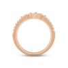 Thumbnail Image 2 of Diamond Contour Enhancer Ring 1/4 ct tw Baguette & Round-cut 14K Rose Gold