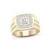 Thumbnail Image 0 of Men's Lab-Created Diamonds by KAY Ring 1-1/2 ct tw 14K Yellow Gold