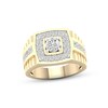 Thumbnail Image 0 of Men's Lab-Created Diamonds by KAY Ring 1-1/2 ct tw 14K Yellow Gold