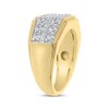 Thumbnail Image 1 of Men's Diamond Wedding Band 2 ct tw Round-cut 10K Yellow Gold