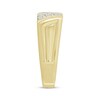 Thumbnail Image 2 of Now + Forever Men's Diamond Grooved Wedding Band 1/6 ct tw Round-cut 10K Yellow Gold
