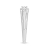 Thumbnail Image 2 of Now + Forever Men's Diamond Milgrain Wedding Band 1/4 ct tw Round-cut 10K White Gold