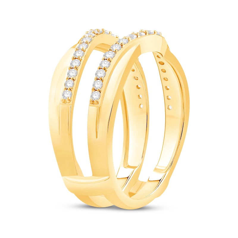 Diamond Enhancer Ring 3/8 ct tw 14K Yellow Gold