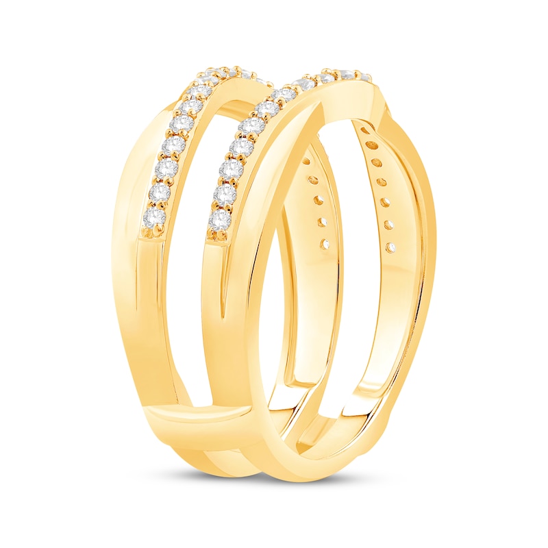 Main Image 2 of Now + Forever Diamond Enhancer Ring 3/8 ct tw 14K Yellow Gold