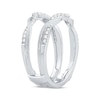 Thumbnail Image 2 of Now + Forever Diamond Vintage-Inspired Enhancer Ring 1/4 ct tw 14K White Gold