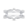 Thumbnail Image 3 of Now + Forever Diamond Vintage-Inspired Enhancer Ring 1/4 ct tw 14K White Gold