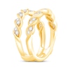 Thumbnail Image 2 of Now + Forever Diamond Twist Enhancer Ring 1/2 ct tw 14K Yellow Gold
