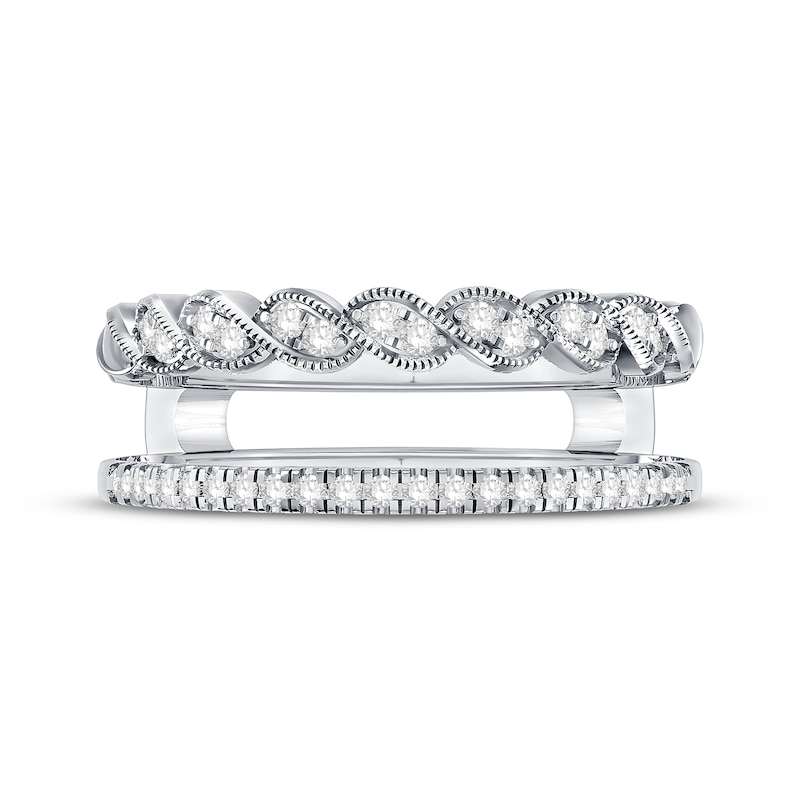 Main Image 3 of Now + Forever Diamond Enhancer Ring 1/4 ct tw 14K White Gold