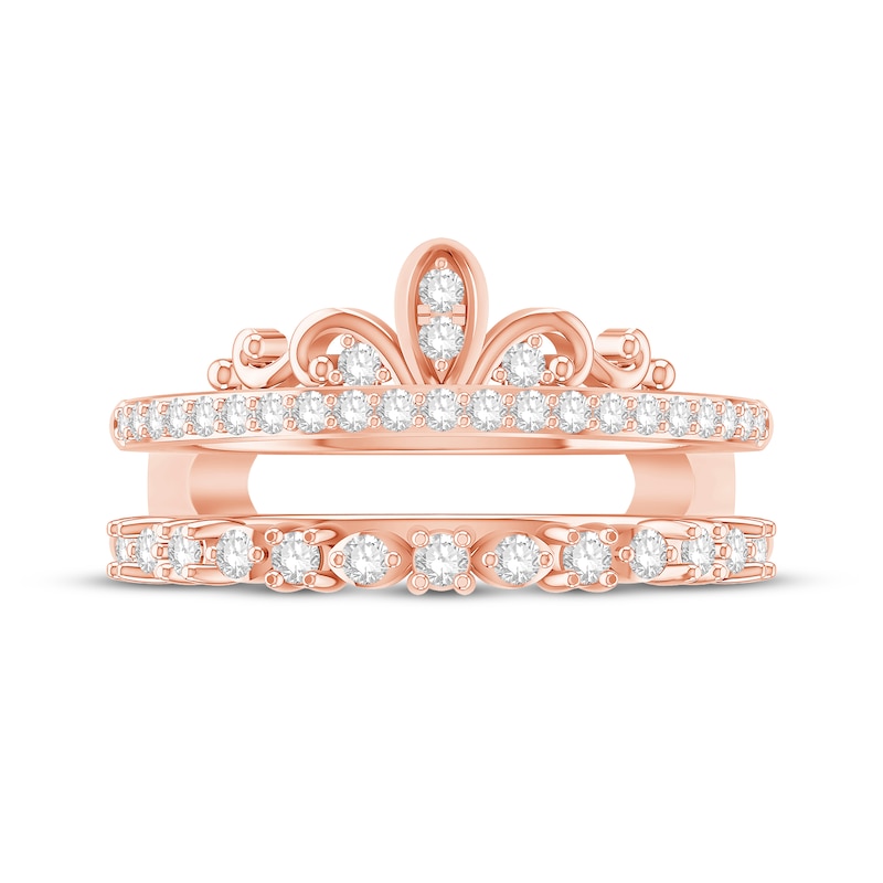 Main Image 3 of Now + Forever Diamond Tiara Enhancer Ring 3/8 ct tw 14K Rose Gold