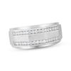 Thumbnail Image 1 of Now + Forever Men's Diamond Wedding Band 1/3 ct tw 10K White Gold