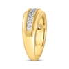 Thumbnail Image 2 of Now + Forever Men’s Diamond Wedding Band 1 ct tw 10K Yellow Gold