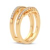 Thumbnail Image 2 of Now + Forever Diamond Vintage-Inspired Enhancer Ring 1/3 ct tw Round-cut 14K Yellow Gold