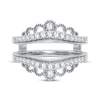 Thumbnail Image 3 of Now + Forever Diamond Vintage Style Enhancer Ring 3/8 ct tw Round-cut 14K White Gold