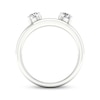 Thumbnail Image 4 of Now + Forever Round-Cut Diamond Enhancer Ring 1/2 ct tw 14K White Gold