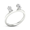 Thumbnail Image 2 of Now + Forever Marquise-Cut Diamond Enhancer Ring 1/2 ct tw 14K White Gold