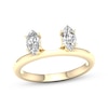 Thumbnail Image 1 of Now + Forever Marquise-Cut Diamond Enhancer Ring 1/2 ct tw 14K Yellow Gold