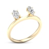 Thumbnail Image 2 of Now + Forever Marquise-Cut Diamond Enhancer Ring 1/2 ct tw 14K Yellow Gold